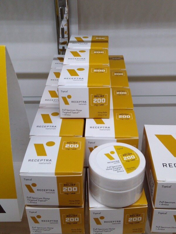 Receptra Relief Targeted Topical + Arnica .625oz 200mg
