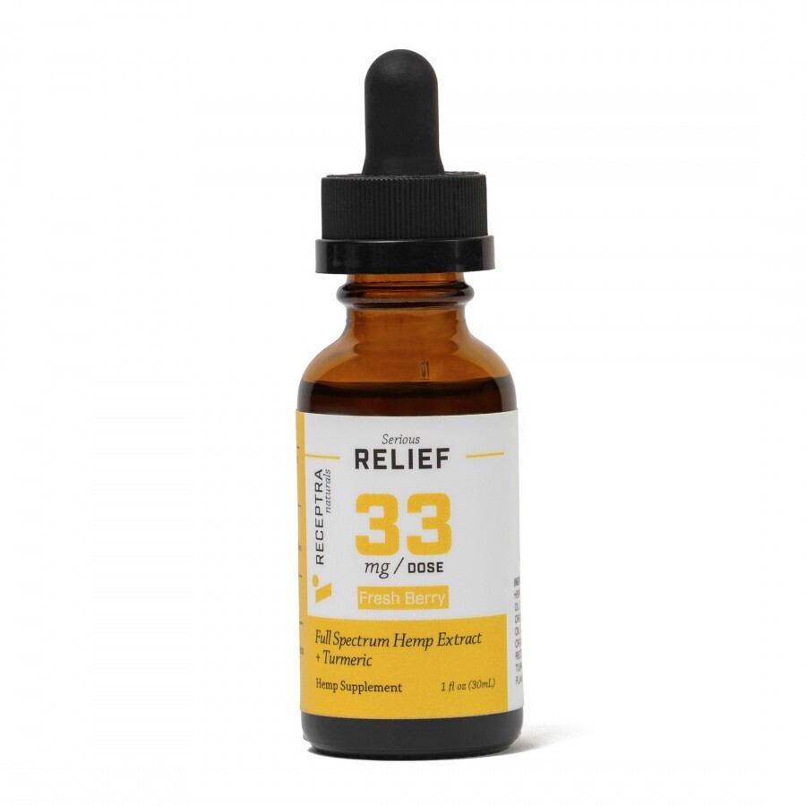 Receptra Relief Tincture Turmeric 30ml 33mg (1000mg)