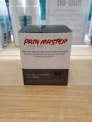 Wunderkind Pain Master Cream 4oz 500mg