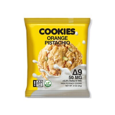 Sweet Life Cookies .9oz 50mg Delta 9 THC Orange Pistachio (Single)