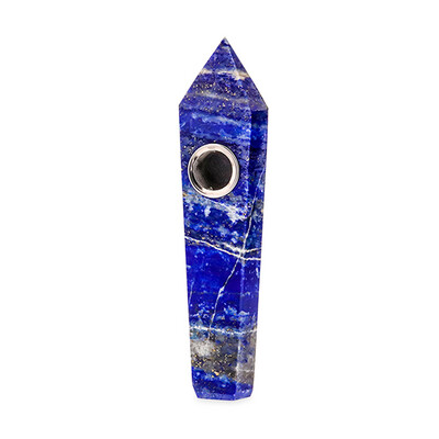Astral Project Gemstone Pipe - Lapis Lazuli