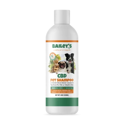 Bailey's CBD Pet Shampoo with Oatmeal and Avocado Oil 12oz 300mg