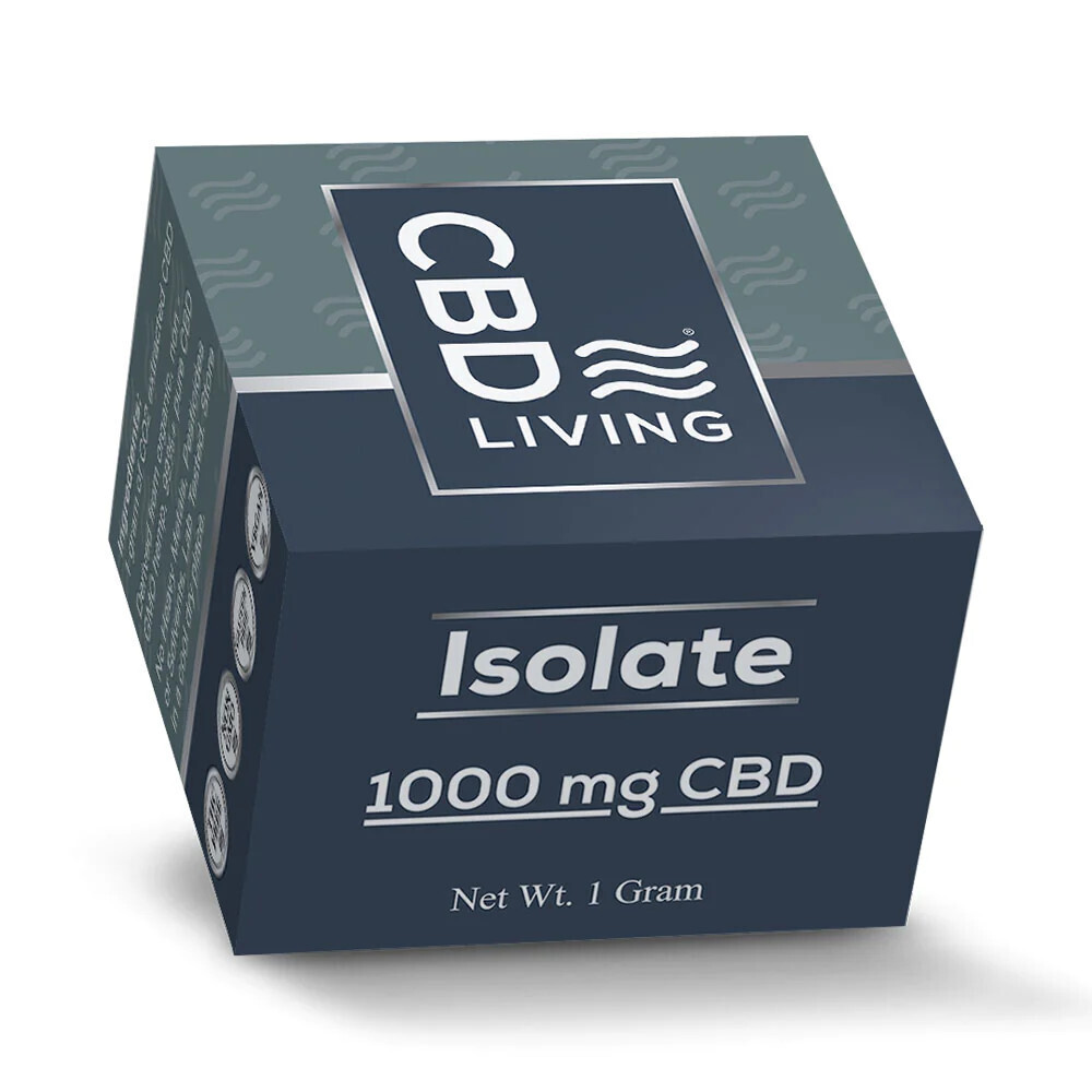 CBD Living Isolate Powder 1g 1000mg