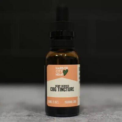 Harbor City Hemp CBG Tincture 30ml 1500mg Harbor City Hemp CBG Tincture 30ml 1500mg