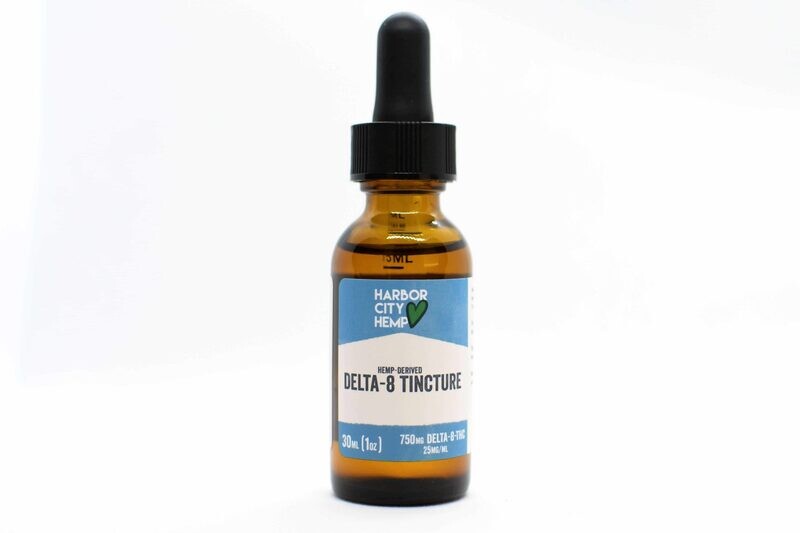 Harbor City Hemp Delta 8 Tincture 30ml 750mg