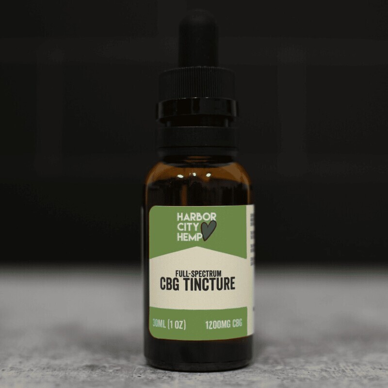 Harbor City Hemp Full Spec CBG Tincture 30ml 1200mg