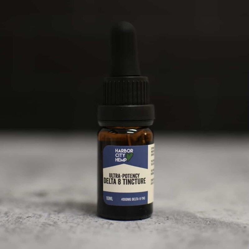 Harbor City Hemp Ultra Potency Delta 8 Tincture 10ml 4000mg