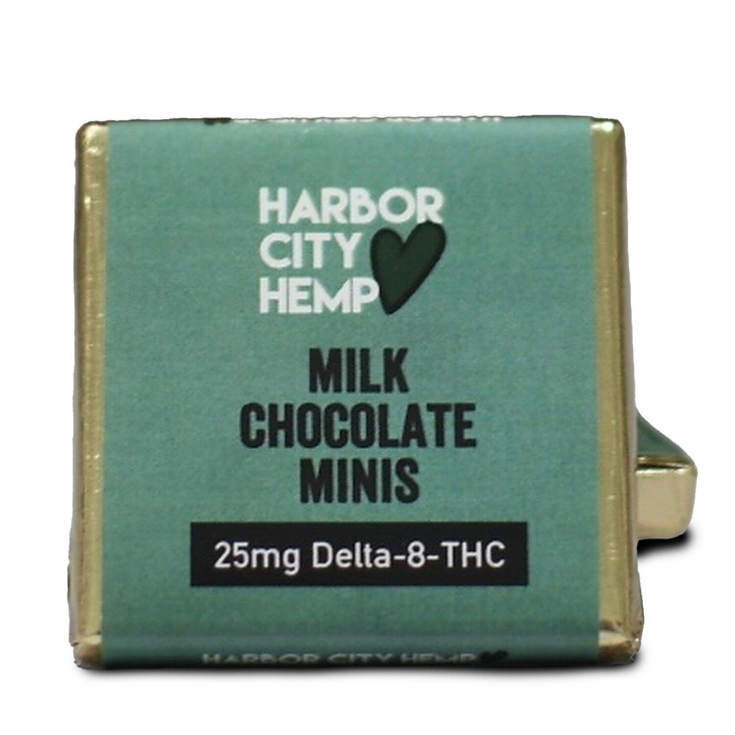 Harbor City Hemp Delta 8 Milk Chocolate Minis 25mg *disc*