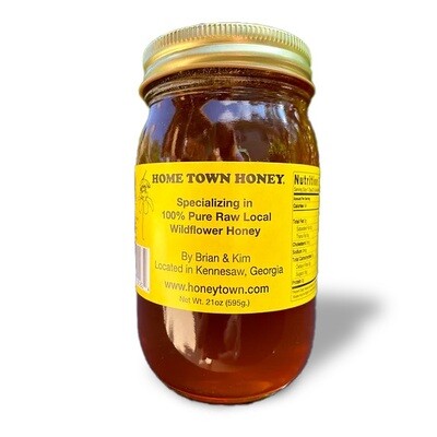 Home Town Honey 21oz Local Raw Honey