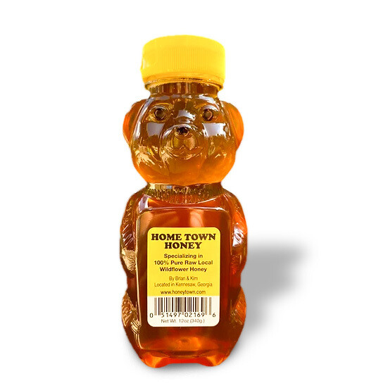 Home Town Honey Plastic Honey Bear 2oz