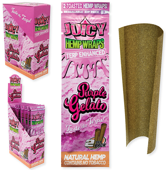 Juicy Terp Enhanced Hemp Wrap 2ct