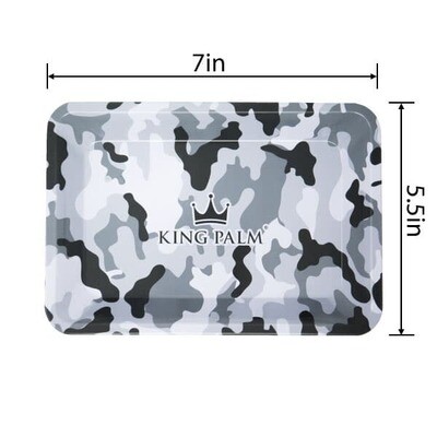 King Palm Small Rolling Tray Camo