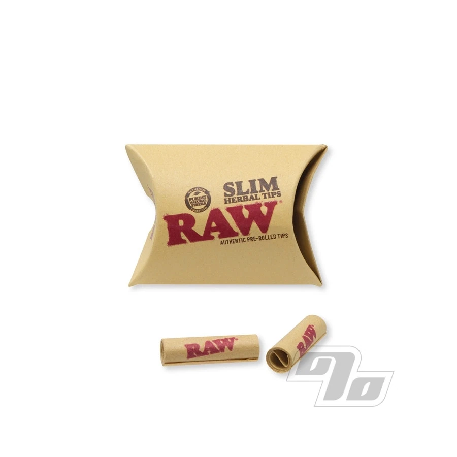 RAW Slim Hemp Pre-rolled Tips