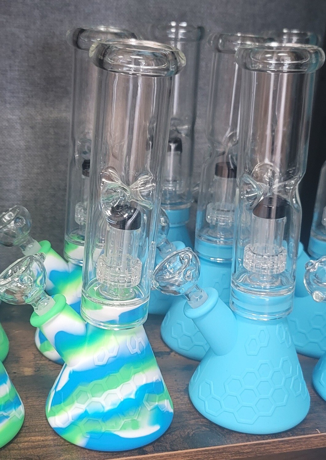 Medusa Silicone Honeycomb Water Pipe 10