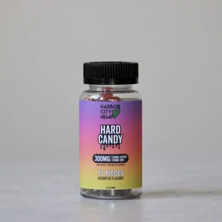 Harbor City Hemp Hard Candy 75ct 300mg 2mg CBD 2mg Delta 9