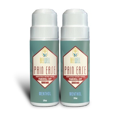 Bee Well CBD Pain Ease Roll Off Menthol