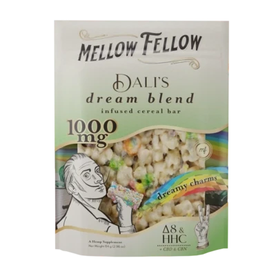 Mellow Fellow Cereal Bar 2.92oz 1000mg