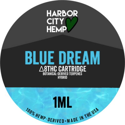 Harbor City Hemp Delta 8 BDT Cartridge 1g Sativa Hybrid