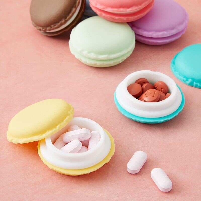 Macaron Pill Holder