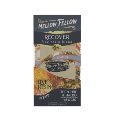 Mellow Fellow Live Resin Blend Disposable 4ml