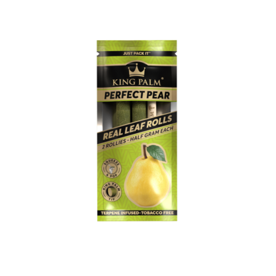 Tubos de hojas con sabor King Palm .5g 2 unidades