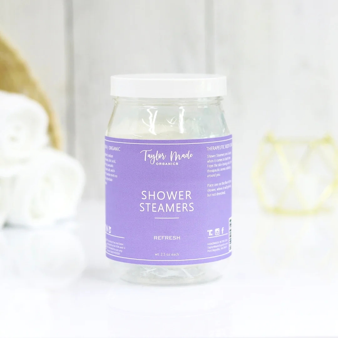 Taylor Made Organics Shower Steamers 2.5oz each 3ct
