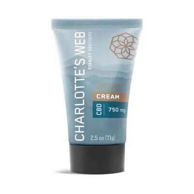 Charlotte's Web Cream Unscented 2.5oz 750mg