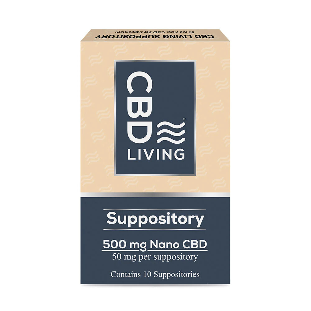 CBD Living Suppositories 500mg