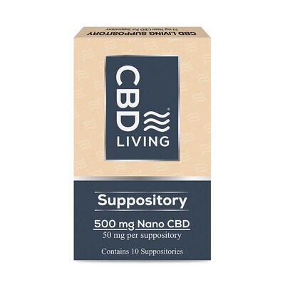 CBD Living Suppositories 500mg