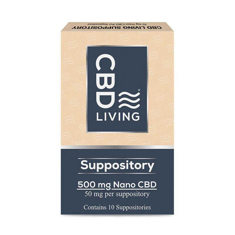 CBD Living Suppositories 500mg
