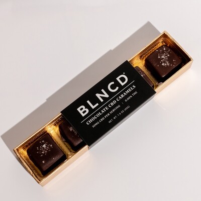 BLNCD Chocolate Delta 9 Caramels 150mg 5ct