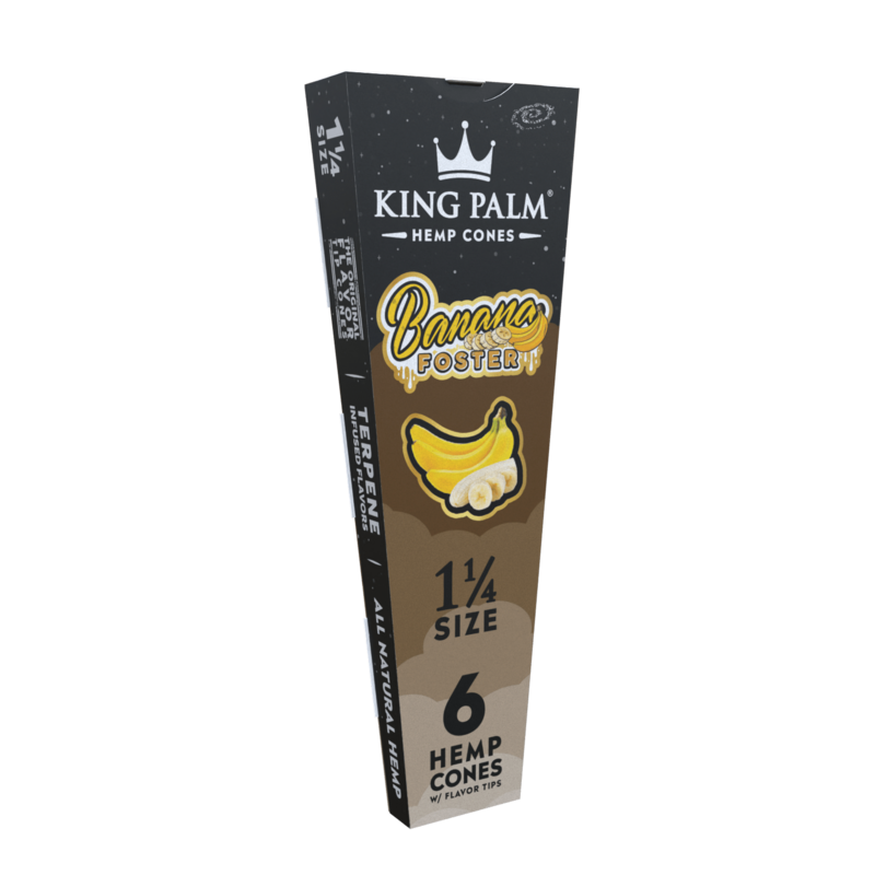 King Palm Cones 1 1/4 6ct