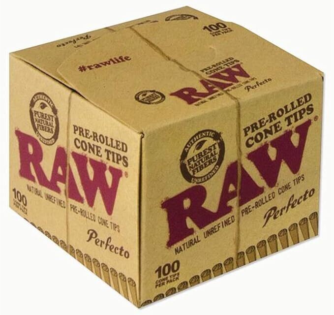 Raw Perfecto Pre-Rolled Tips 100ct
