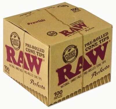 Raw Perfecto Pre-Rolled Tips 100ct