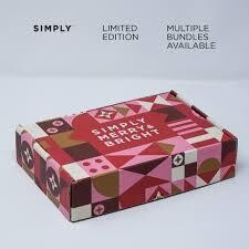 Simply Chocolate Gift Box 4ct 50g Bar 1ct 4.5oz Bag