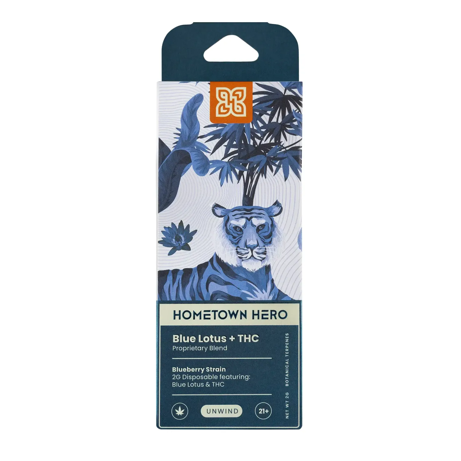 Hometown Hero Blue Lotus 2g Disposable
