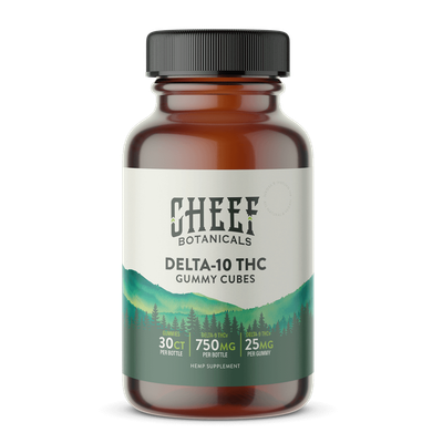 Cheef Botanicals Delta 10 Gummy Cube 750mg