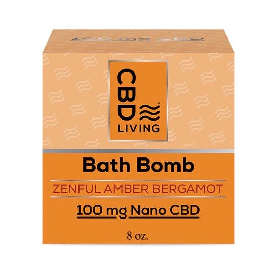 CBD Living Bath Bomb 100mg