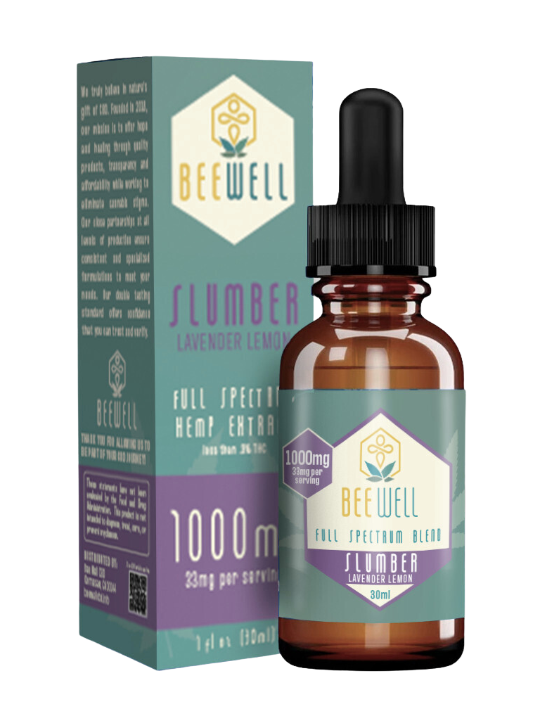 Bee Well CBD Slumber Tincture 1000mg Past Best By Date