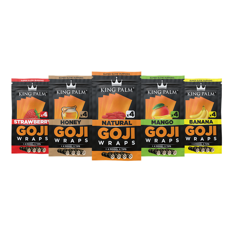 King Palm Exotic Goji Wraps