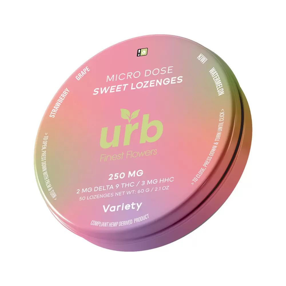 Urb Lozenges Delta 9 HHC 250mg 50ct