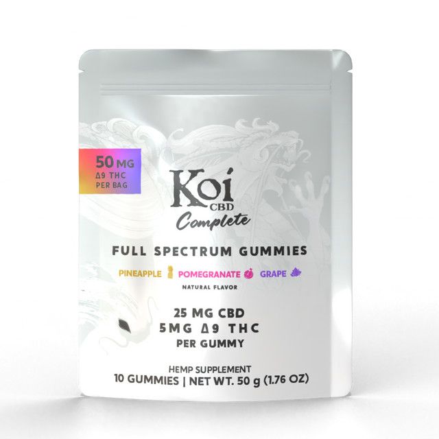 Koi Complete Variety 10ct 25mg CBD 5mg D9