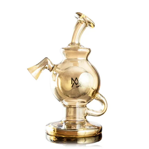 MJ Arsenal Vape Edition Rig, Color: Gold, Style: Atlas