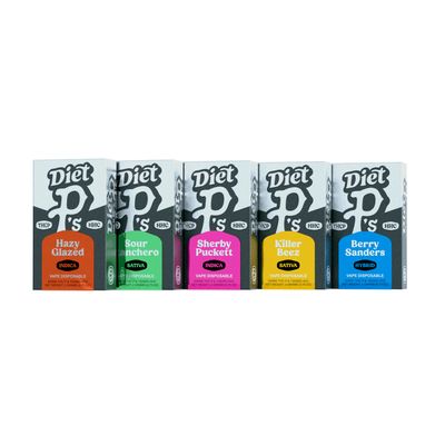 Diet P&#39;s Disposable 2g THCp Blend 