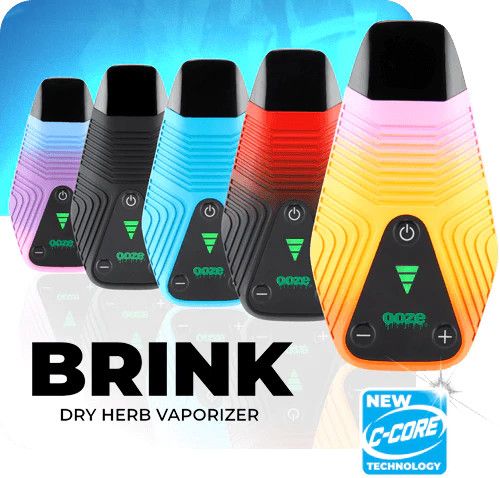 Ooze Brink 1800mah Dry Herb Vaporizer