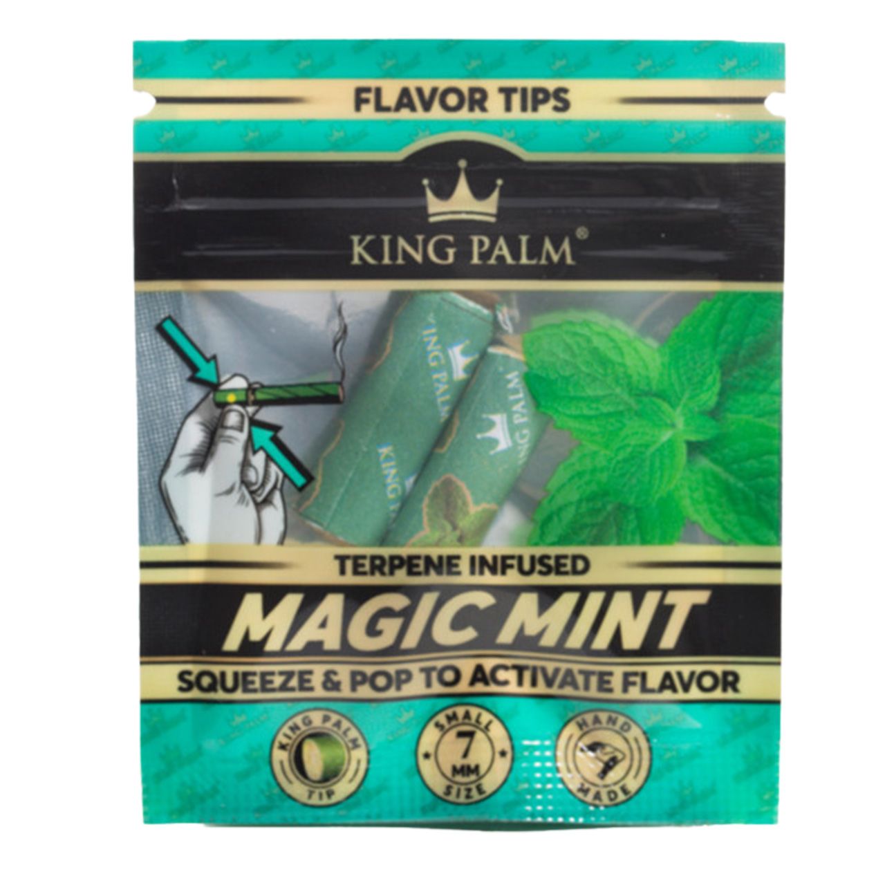 King Palm 2pk Flavor Filter Tips, Flavor: Magic Mint