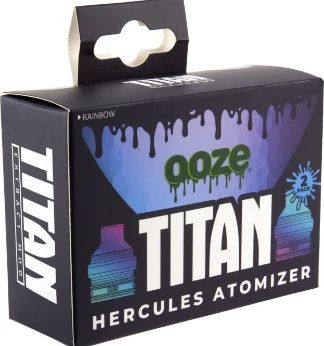 Ooze Titan Replacement Atomizer, Color: Rainbow