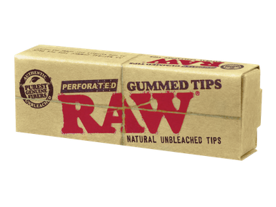 RAW Perforated  Gummed Tips 33ct