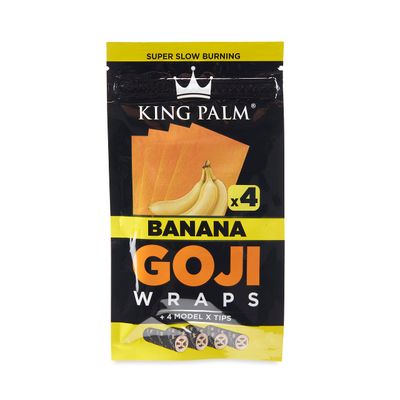 King Palm Exotic Goji Wraps Banana