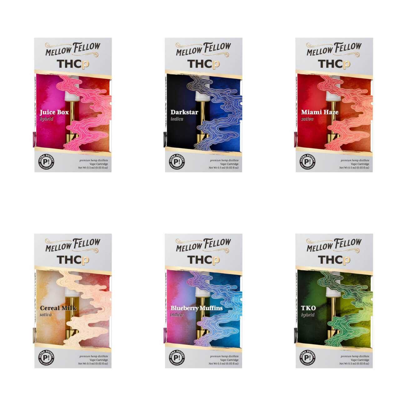 Mellow Fellow THCp Cartridge .5ml